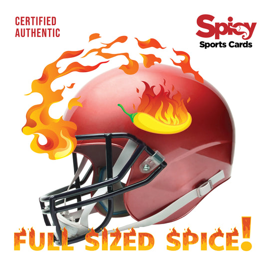 1 “FULL SIZED SPICE!” - Full size collectible sports memorabilia