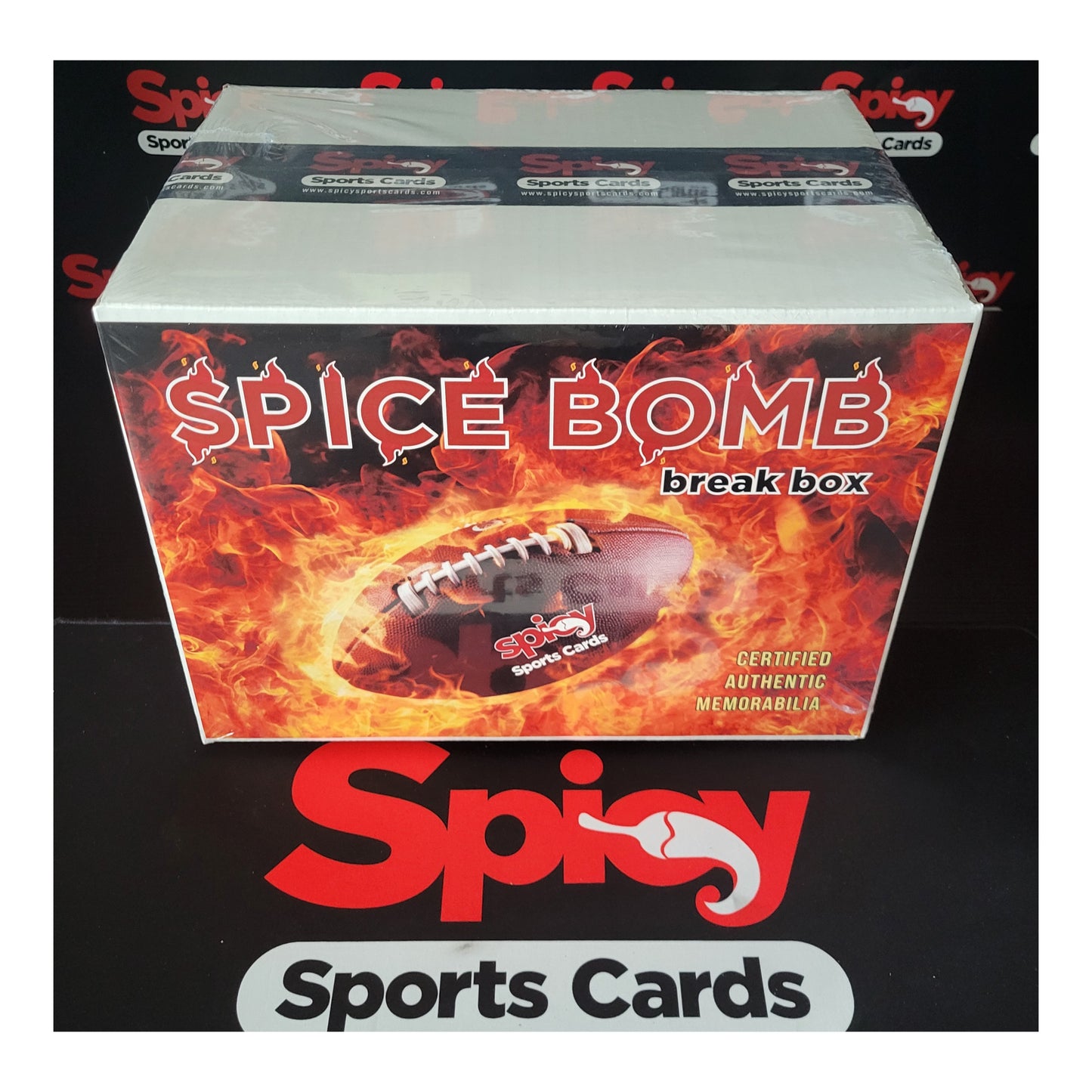 1 SpiceBomb - Three Part Collectible Football Memorabilia