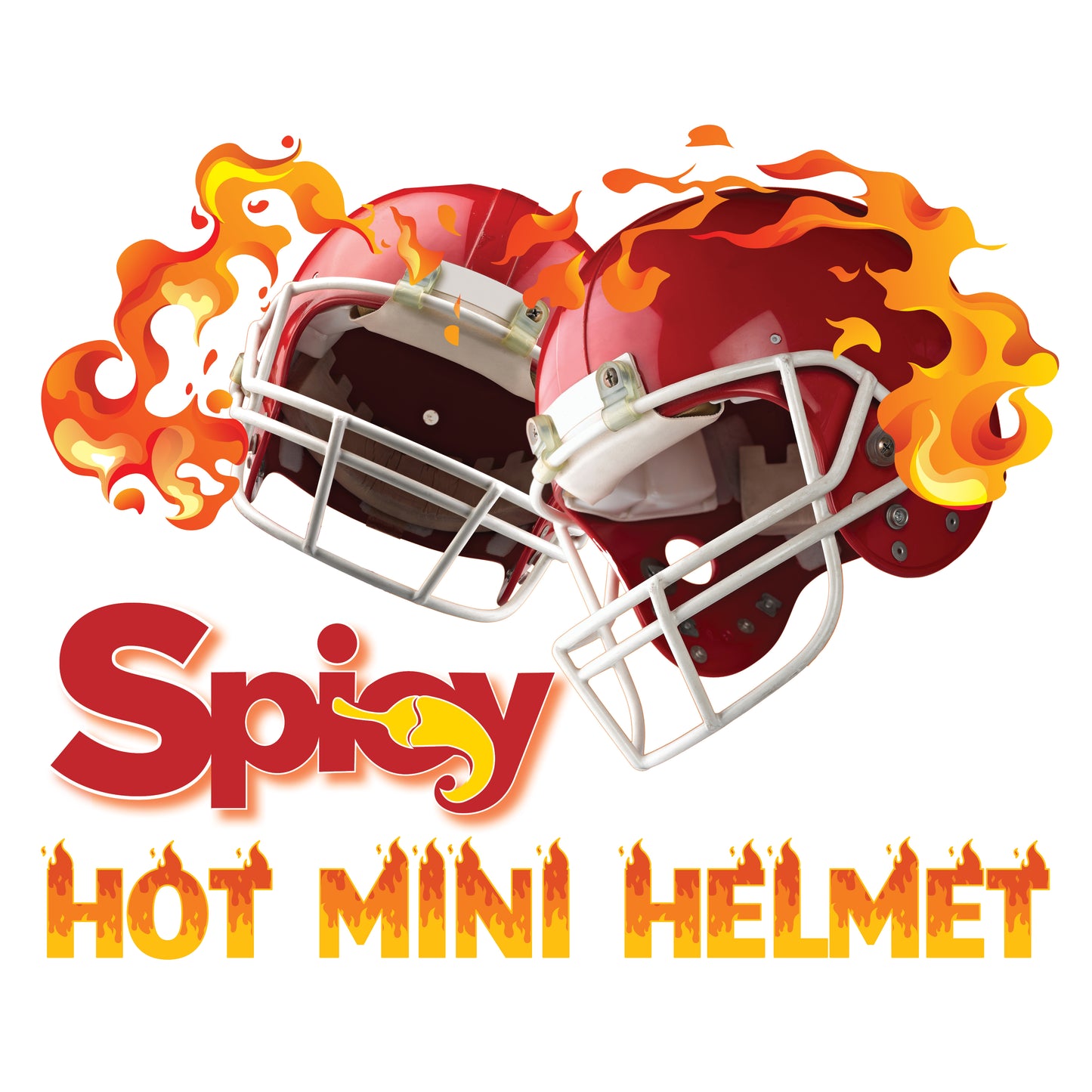 1 SPICY HOT Mini Helmet