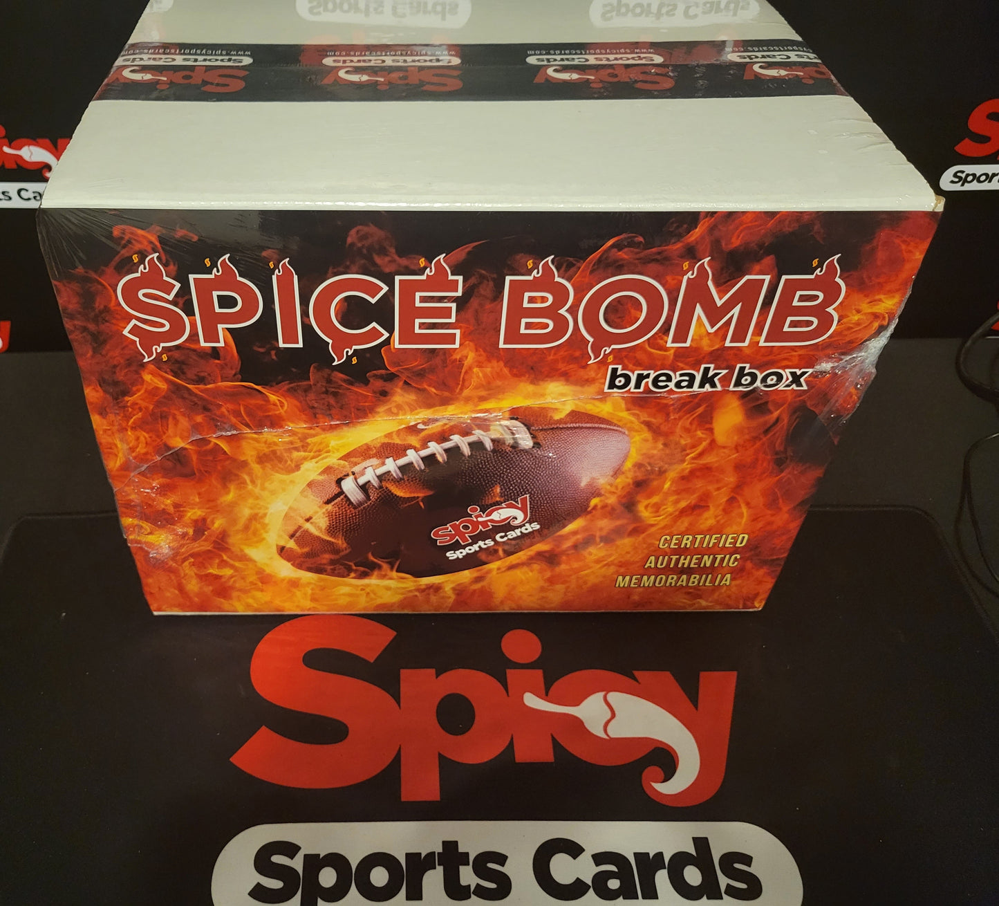 1 SpiceBomb "MY TEAM" SPECIALTY - 3 Part Collectible Memorabilia -  Custom Curated - Team Specific